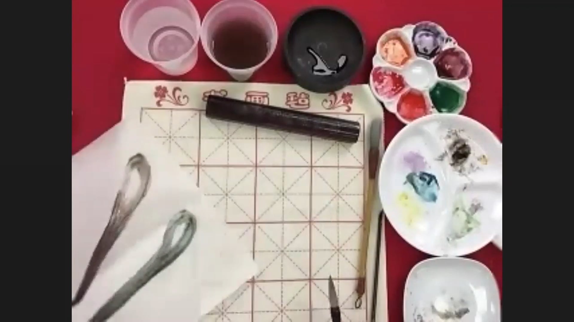 April 7 - Chinese Painting with Master Ouyang pt. 2