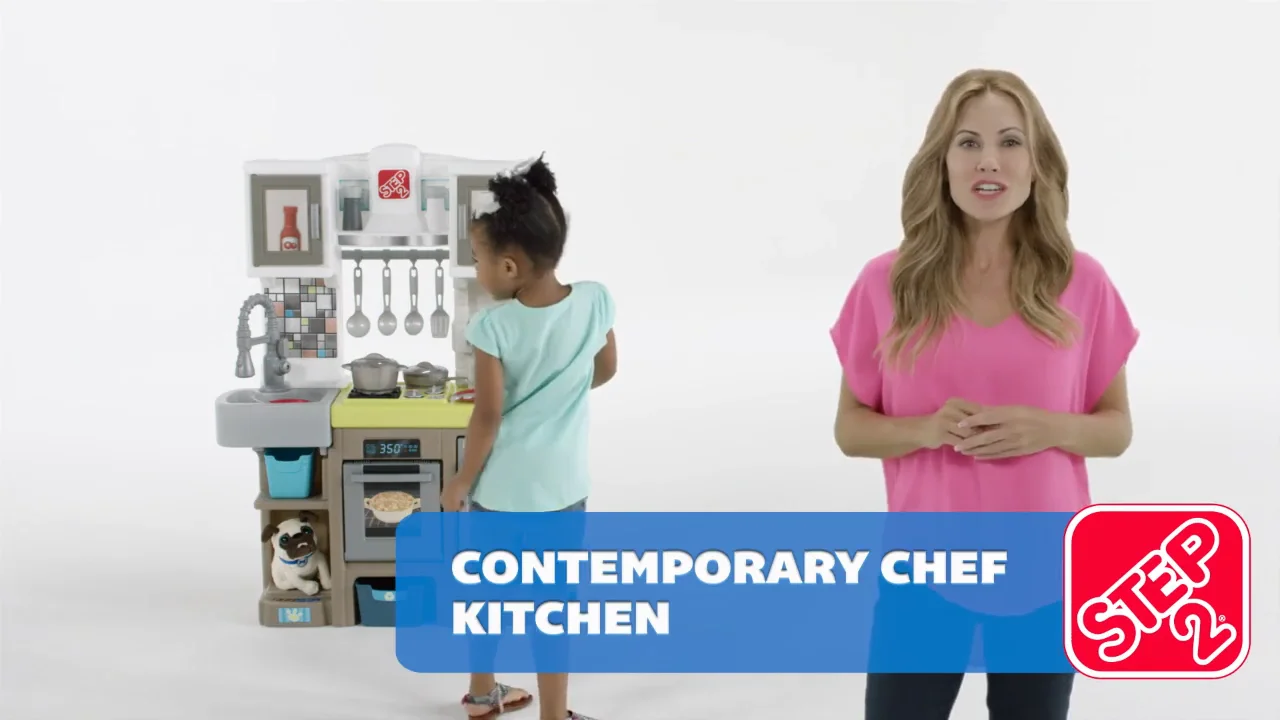 Step 2 contemporary chef kitchen hotsell