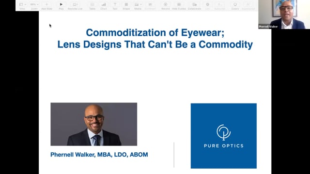 Commoditization of Eyewear: Lens Designs that Cannot be a Commodity