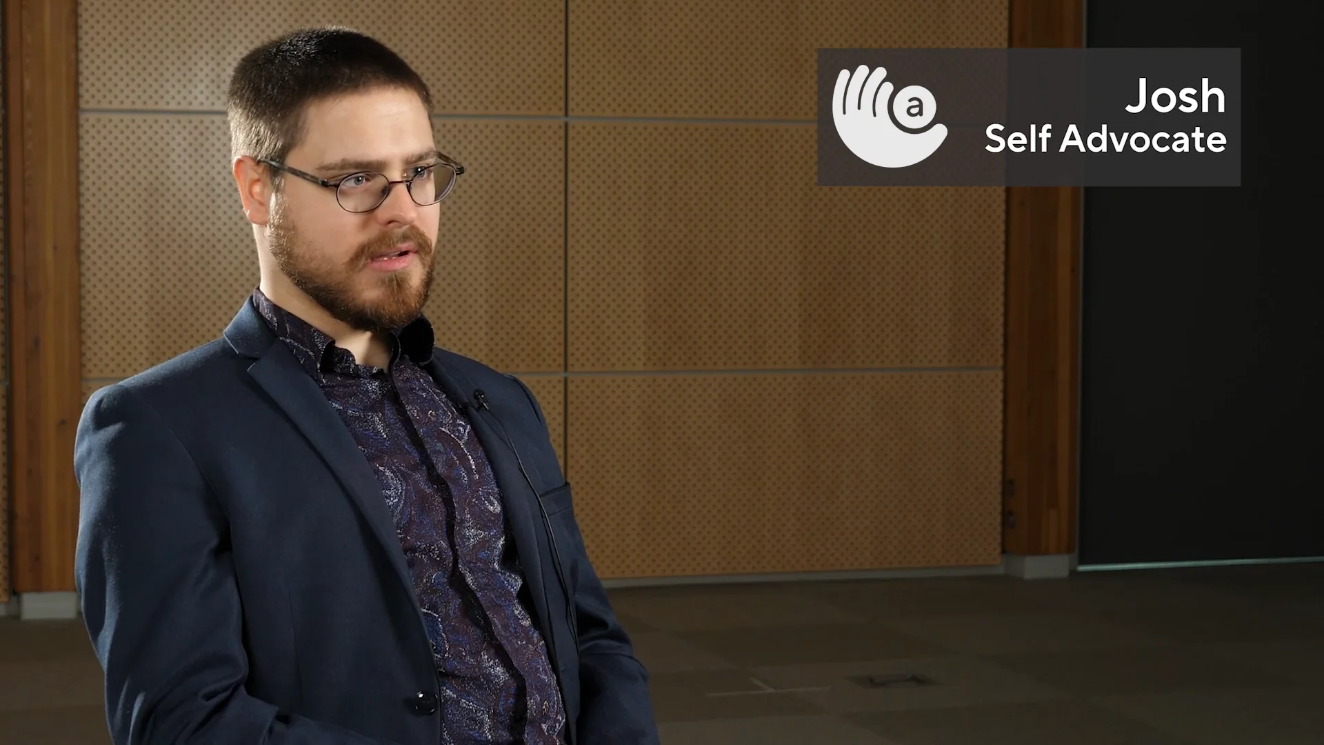 Peer Advice - Josh - What should I wear to a job interview? on Vimeo