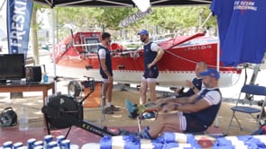 OceanCats bat el rècord mundial de rem en ergòmetre