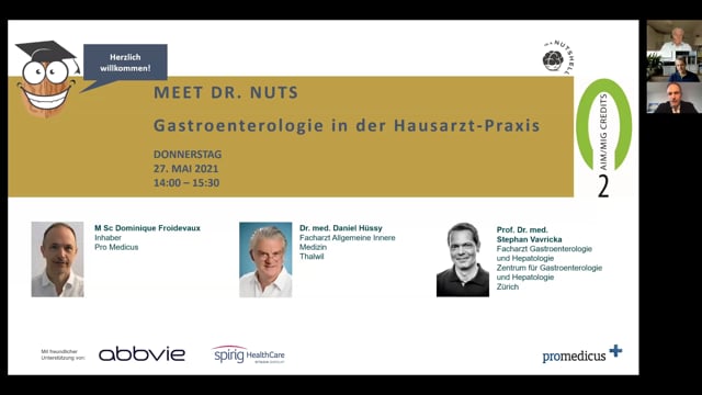 Gastroenterologie in der Hausarzt-Praxis, 27. Mai 2021