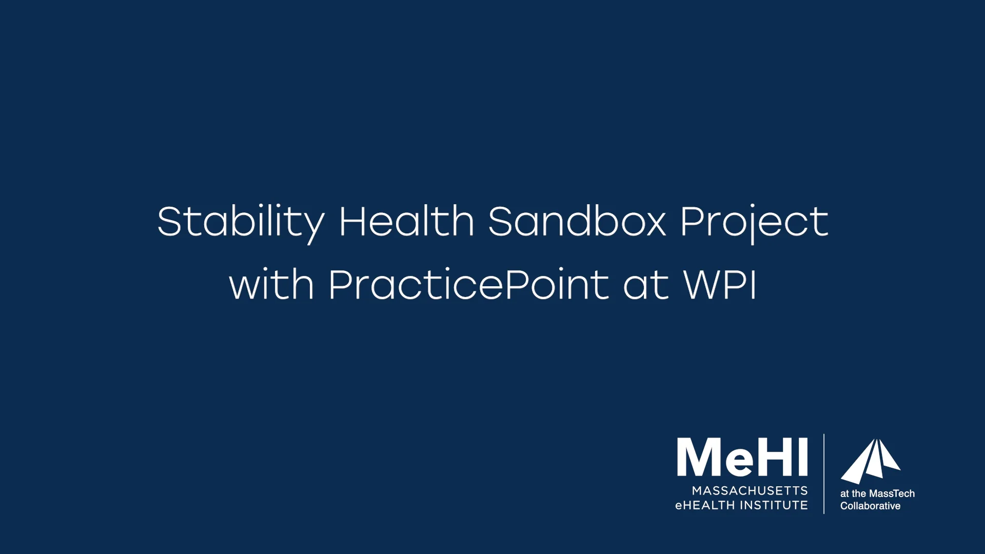 Stability Health (2021) on Vimeo