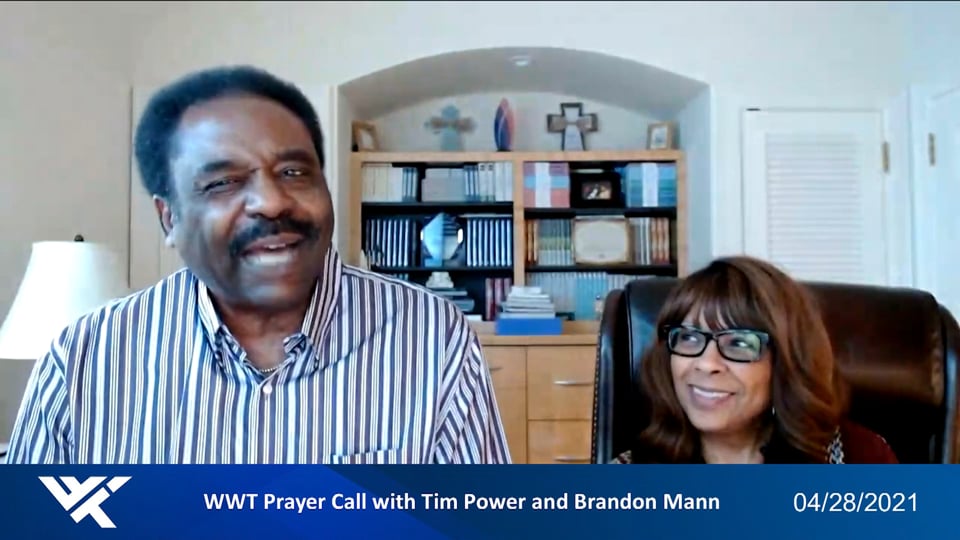 Prayer Call, April 28, 2021 - With Tim Power and Brandon Mann