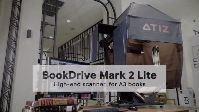 Atiz BookDrive Mark 2 – Book Scanner, Digitization & Scanning Solutions