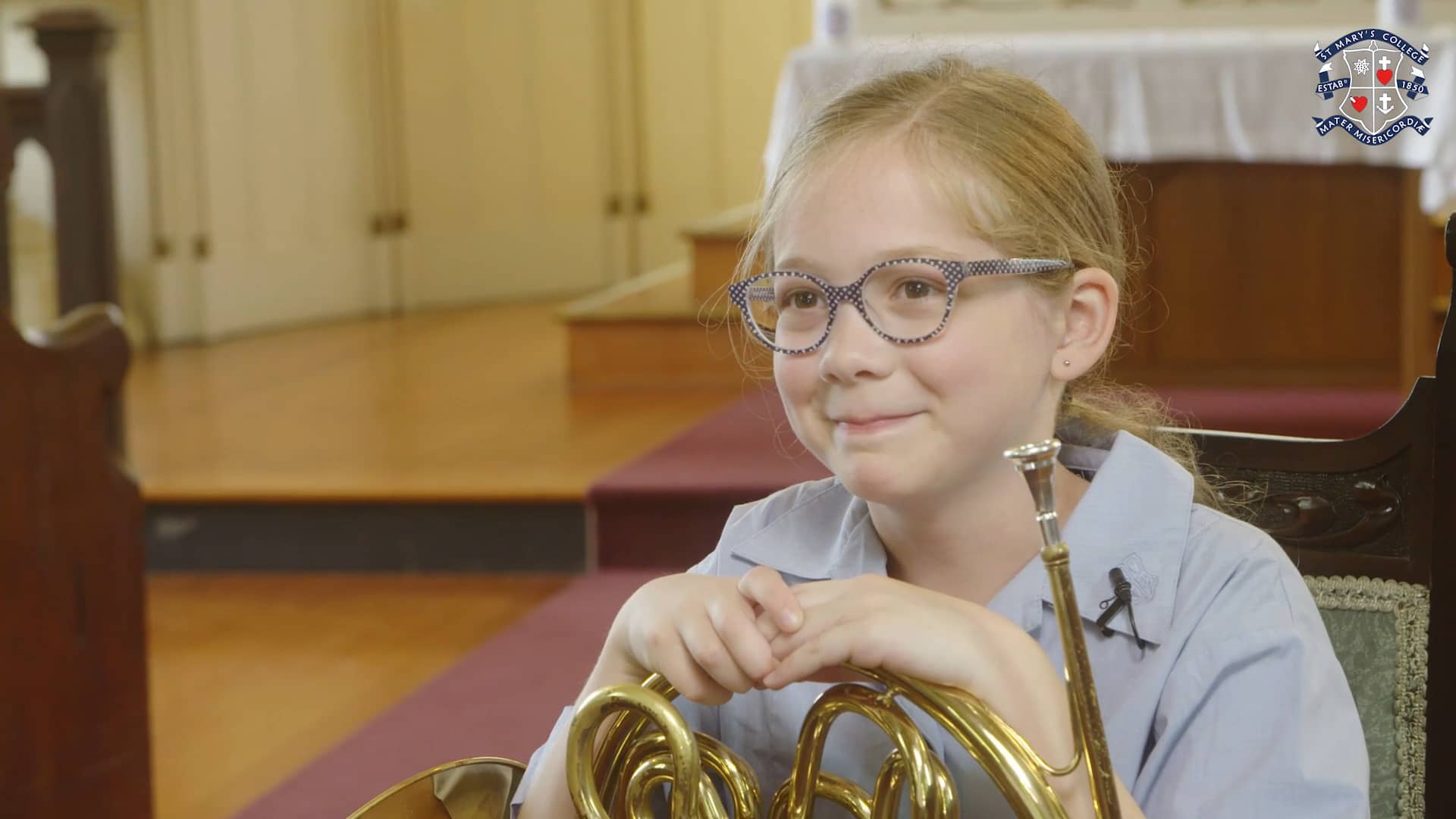 Interview with Alex, Year 7 French Horn at St Mary's College on Vimeo
