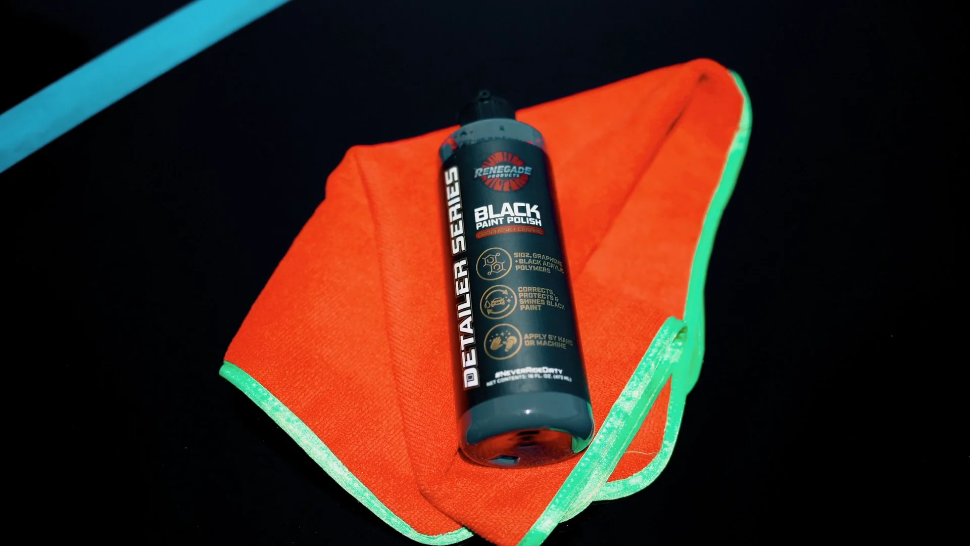 Graphene & Ceramic Black Paint Polish 16 Oz - Renegade Graphene & Ceramic Black Paint Polish 16 Oz - Renegade