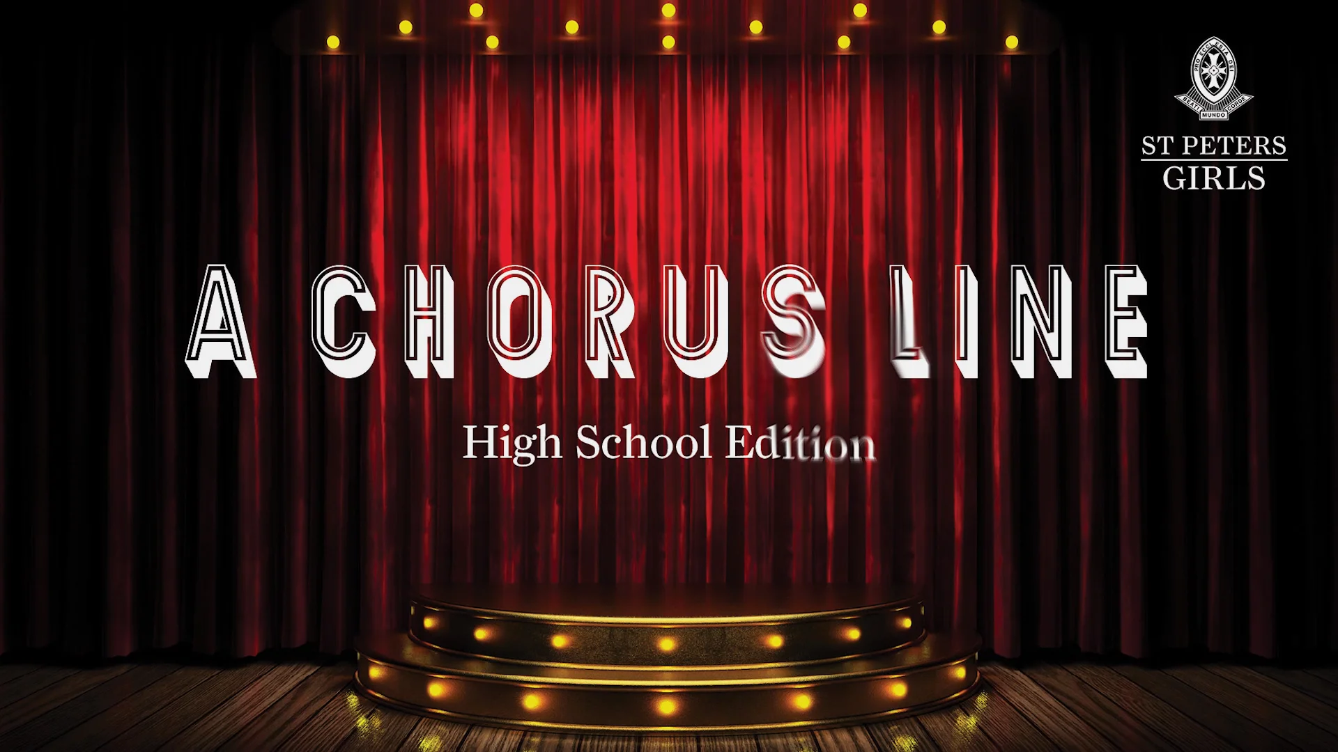 A Chorus Line High School Edition 2021 on Vimeo