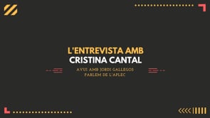 L'Entrevista amb Cristina Cantal - L'Aplec de la sardana