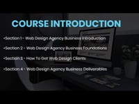 1a. Introduction to Web Design Agency Business Course
