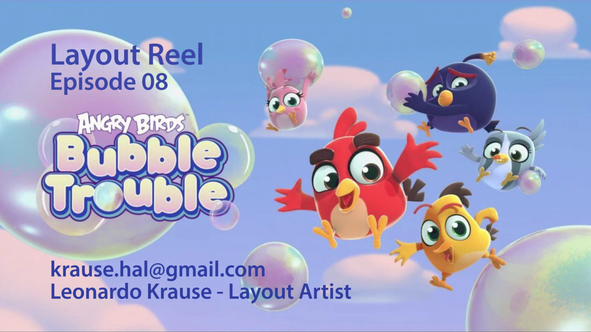 Layout Reel - Angry Birds Bubble Trouble - episode 08 on Vimeo