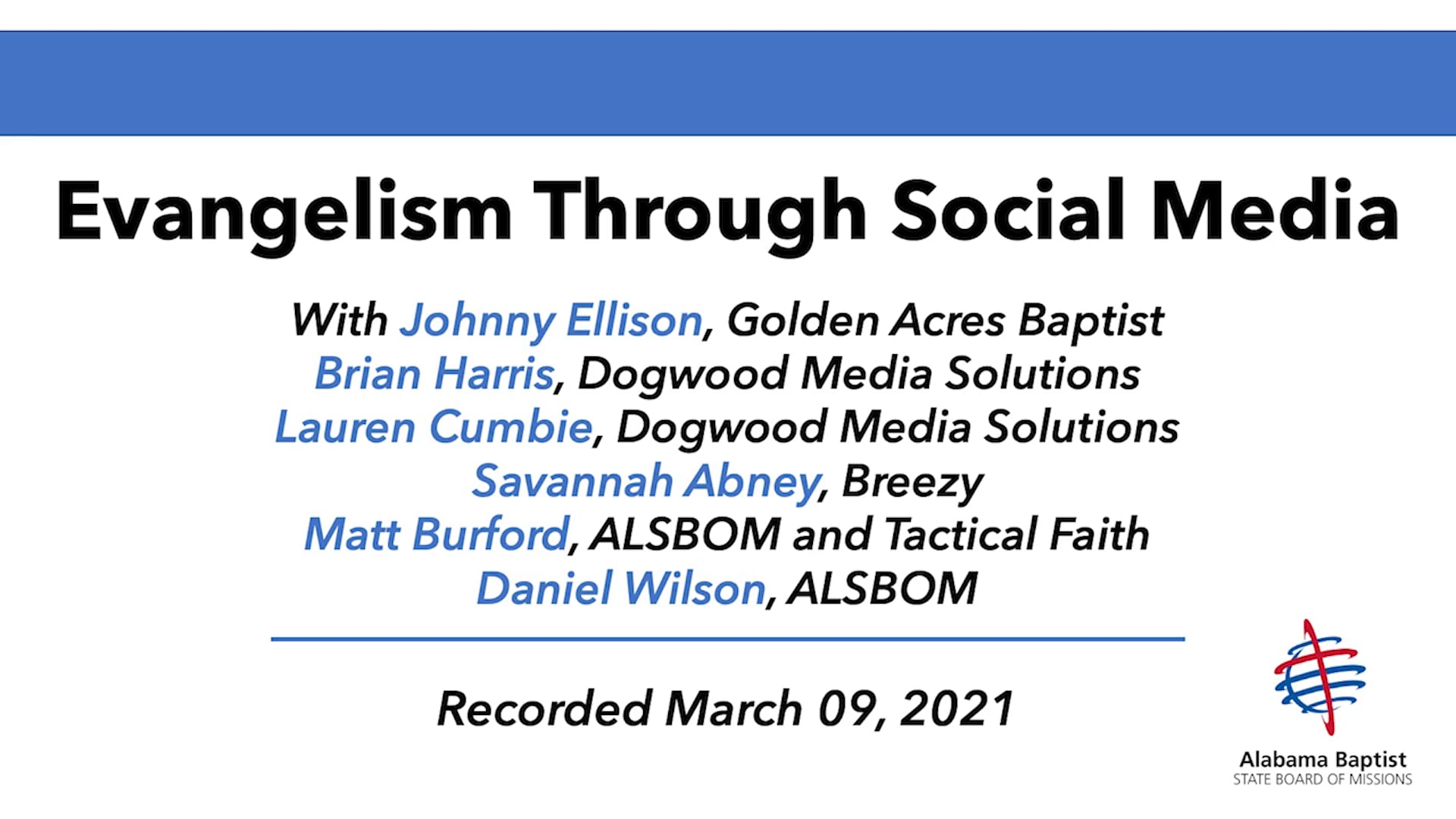 Evangelism Through Social Media