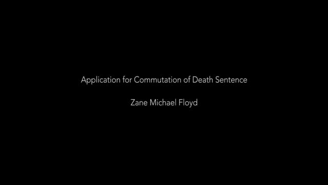 Zane Floyd Clemency Film