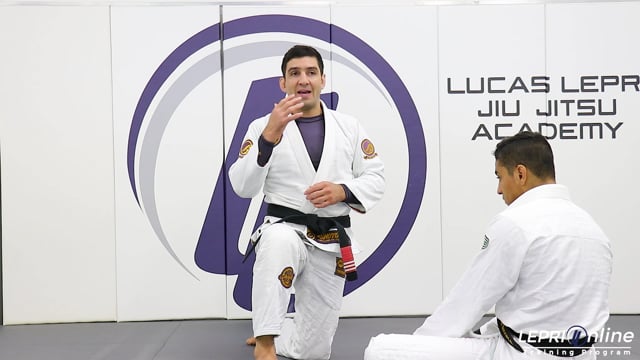 Lasso Escape When Opponent is Not Wearing a Belt Variation to Back Take