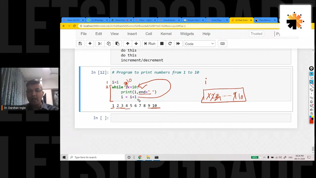 while loop on Vimeo