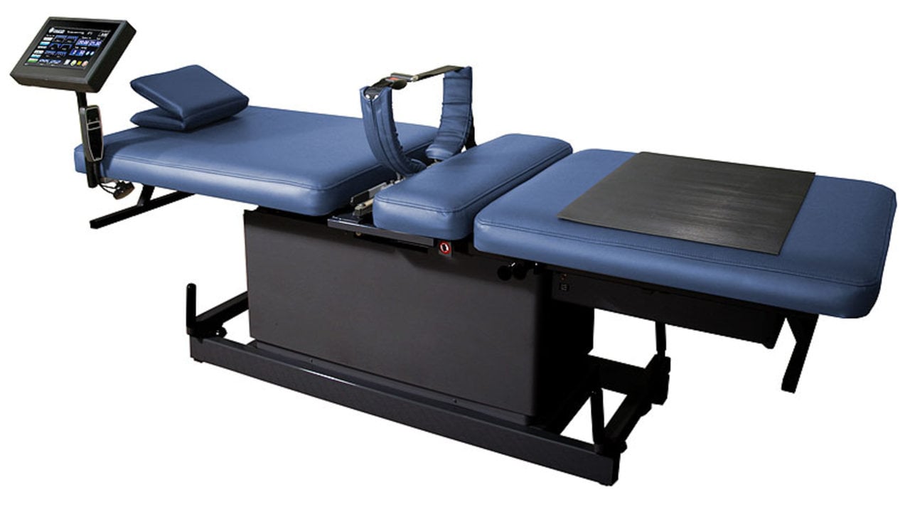 Hill DT Decompression Therapy Treatment Table on Vimeo