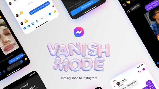Der Vanish Mode im Messenger