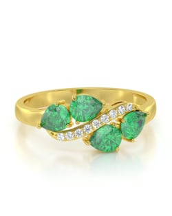 Vidéo: Bague Saphir et diamants sur Argent 925 2.414grs