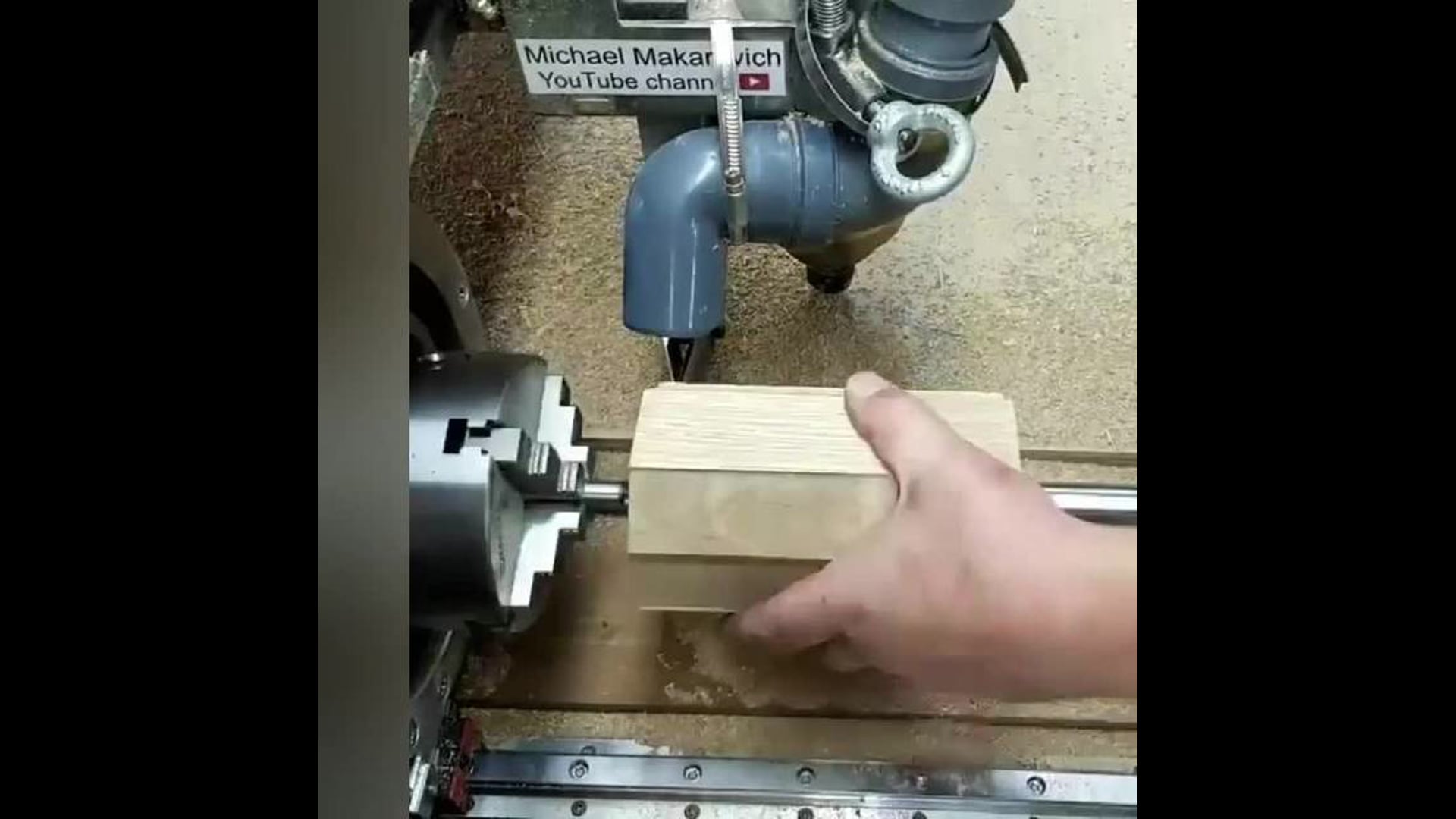 RicoCNC wood lathe cutter