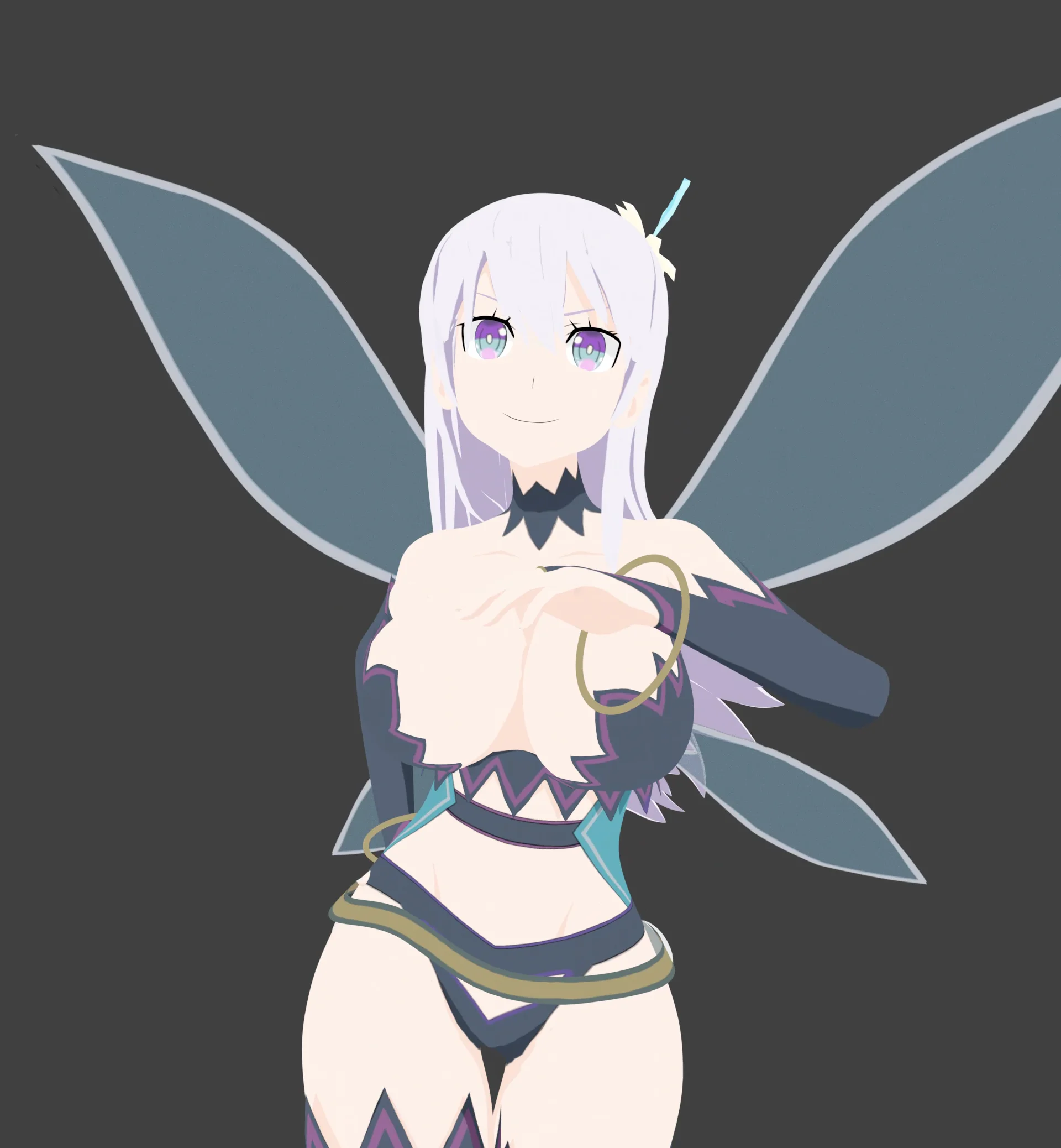 kisaragi - kyuukyoku shinka shita full dive rpg Modelo 3D in