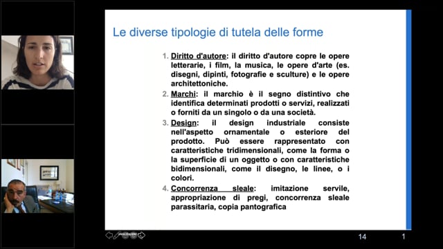 7/5/2021 (2° MODULO) CORSO DI FORMAZIONE SULLA PROPRIETA’ INDUSTRIALE