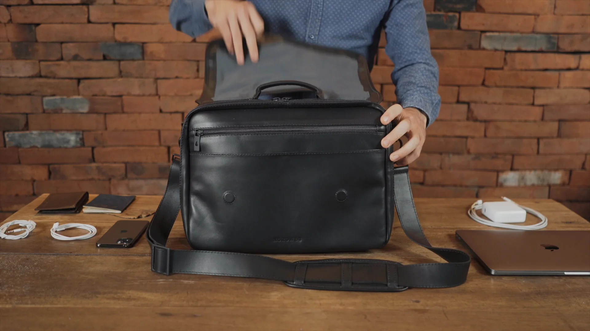 Workday Full-Grain Leather Briefcase | Nordweg