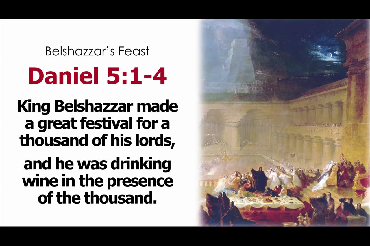 Daniel 5: The Hand Writing on the Wall copy