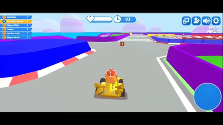 Playthrough: Steky's Speedway 1 - Smash Karts for Android