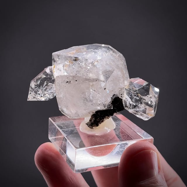 Topaz, Quartz (Var: Smoky Quartz) - MD-146132 - Erongo Mountain