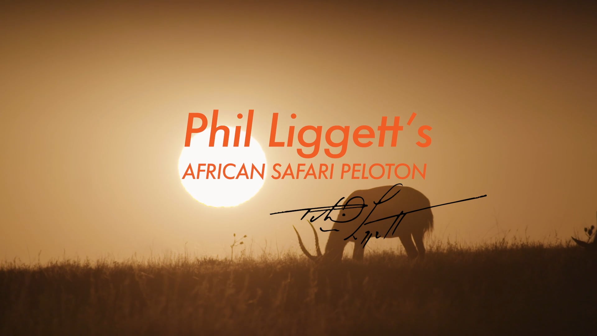 Phil Liggetts Safari Peloton on Vimeo