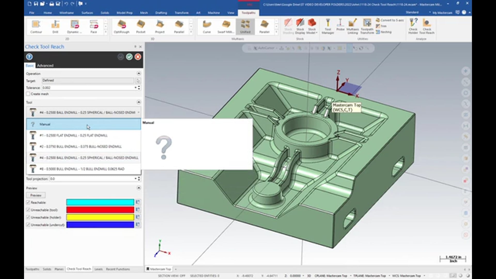 Defining Mill Tools