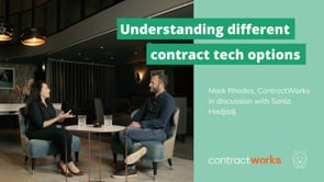 Understanding the different contract tech options