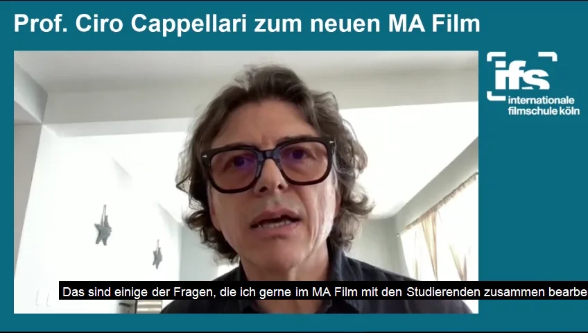 Ciro Cappellari zum neuen MA Film