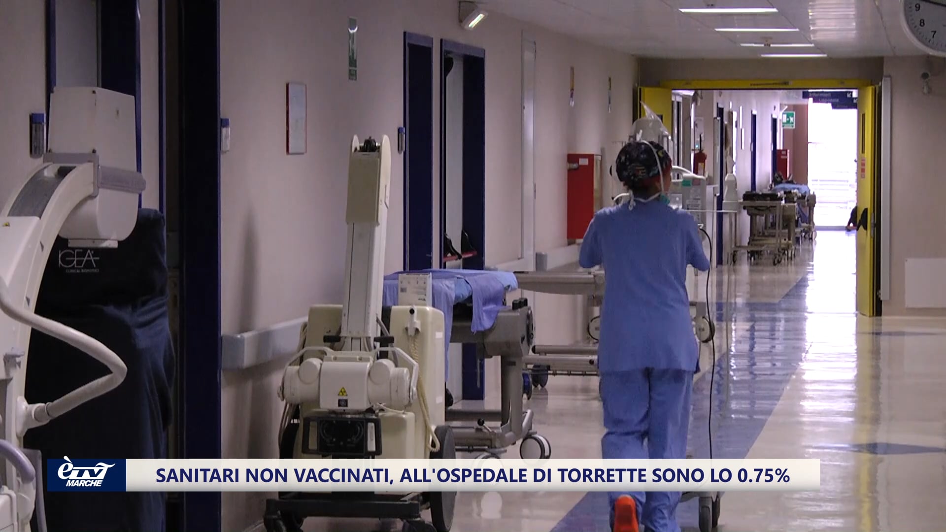 Sanitari non vaccinati, lo 0.75% all’ospedale di Torrette
