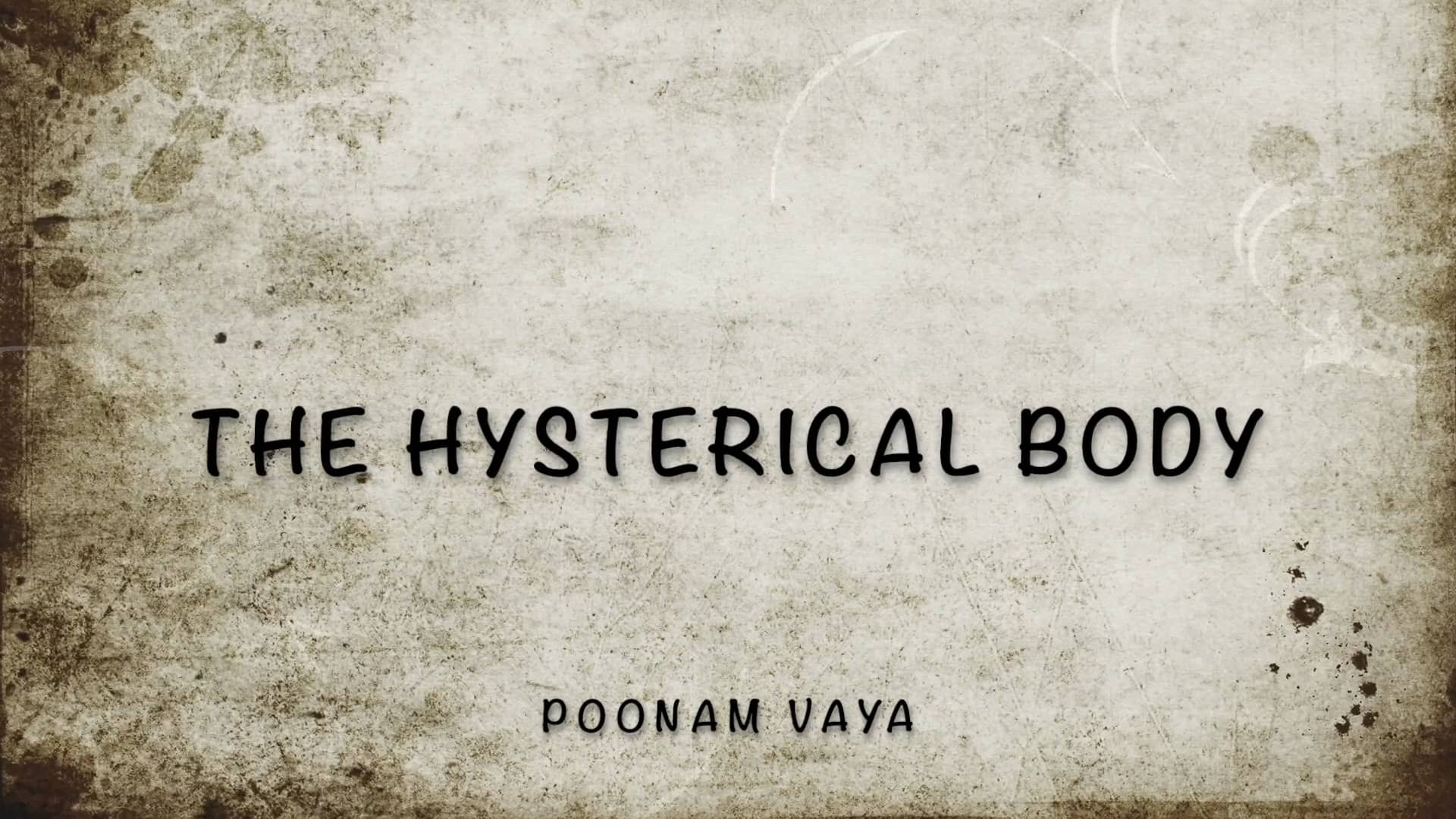 the-hysterical-body-on-vimeo