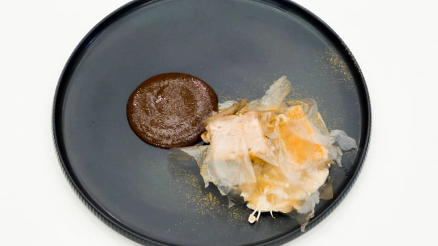 Lechón + mole de Xico + hongos