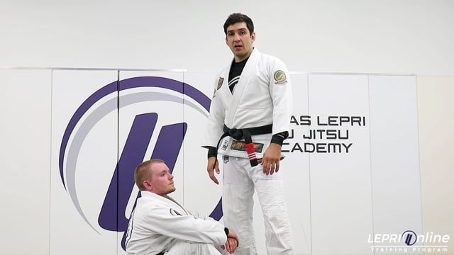 Berimbolo Escape to Deep Half Guard to Side Control