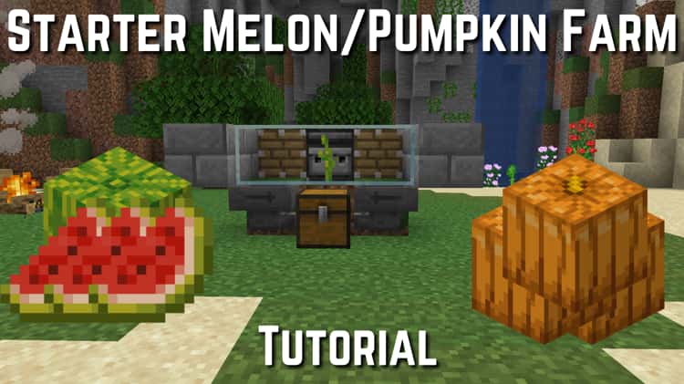 automatic melon farm minecraft