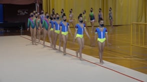 Quarantena de participants en el comarcal de gimnàstica rítmica
