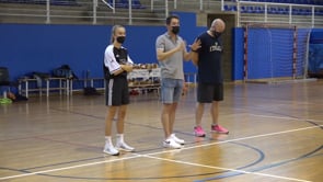 La jugadora Laura Méndez presenta el seu campus a l'Escala