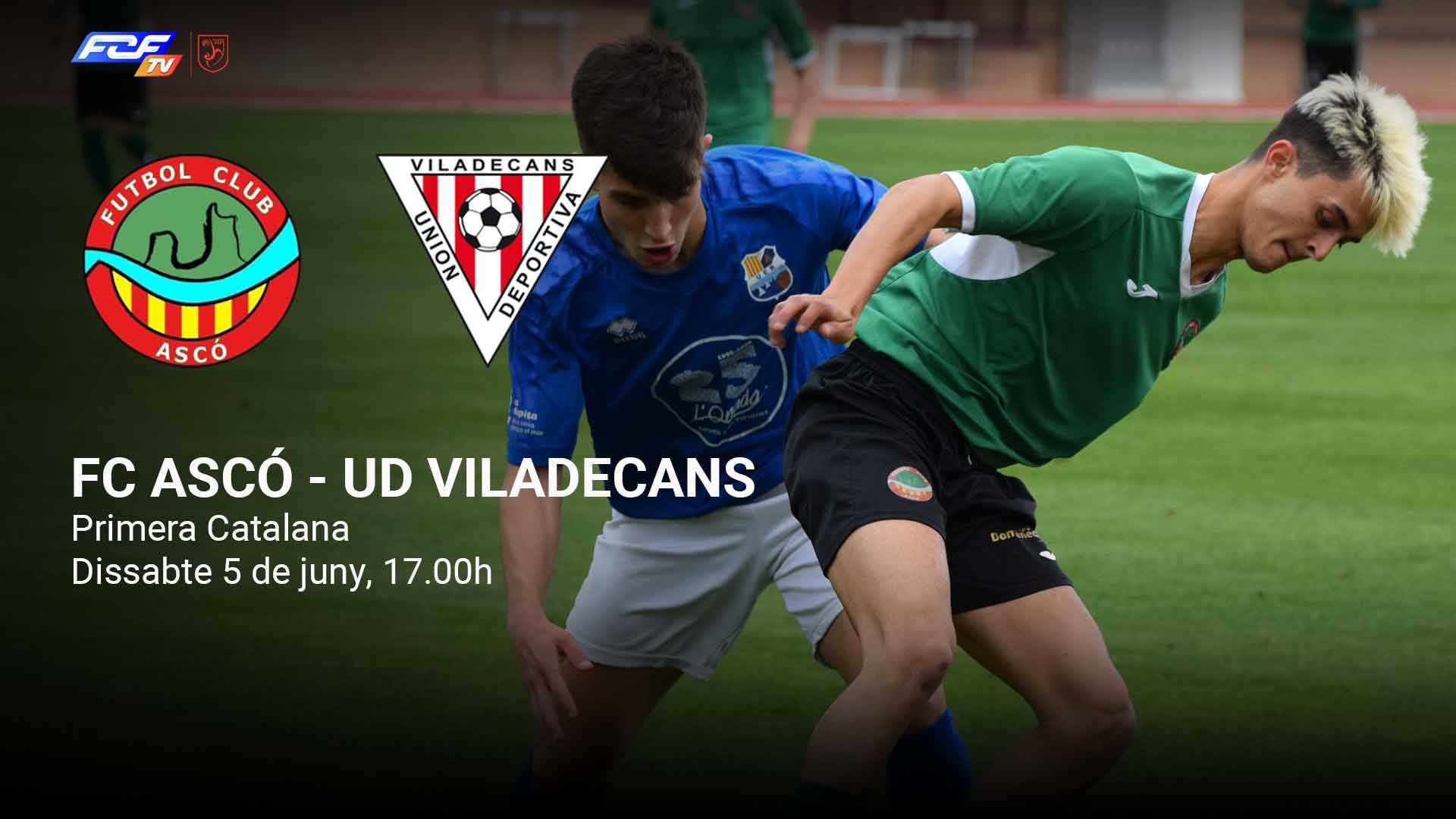 FC ASCÓ - UD VILADECANS on Vimeo