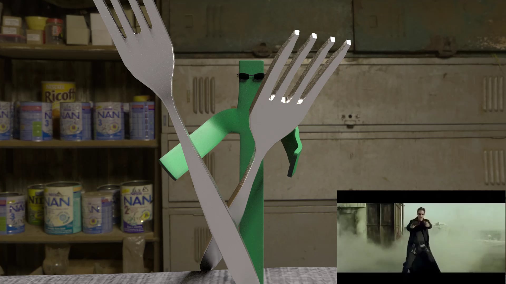 Clay CGI “The Matrix” Recreation on Vimeo