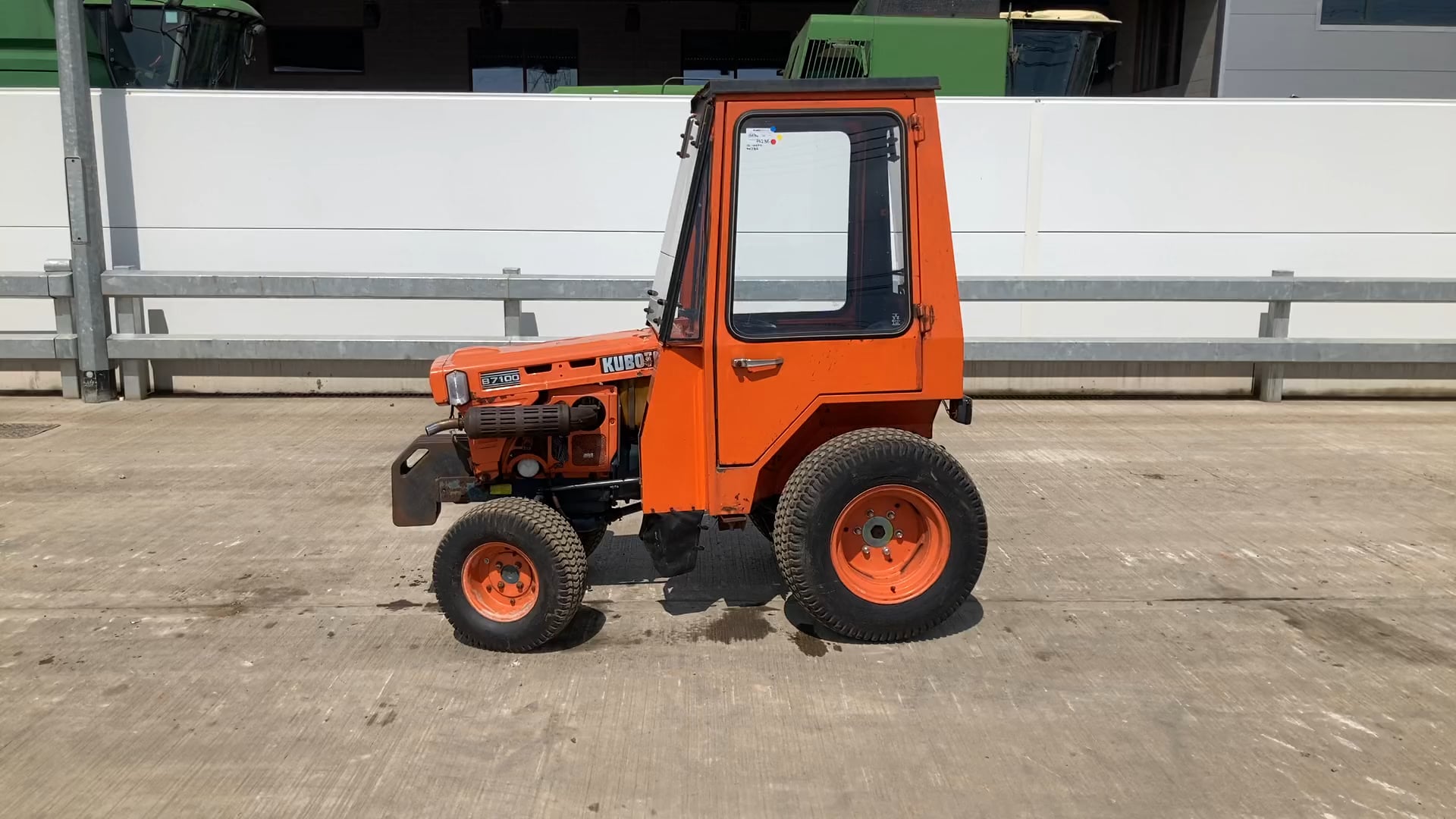 Kubota B7100 4wd Compact Tractor Full Cab Leeds June 21 On Vimeo 3461