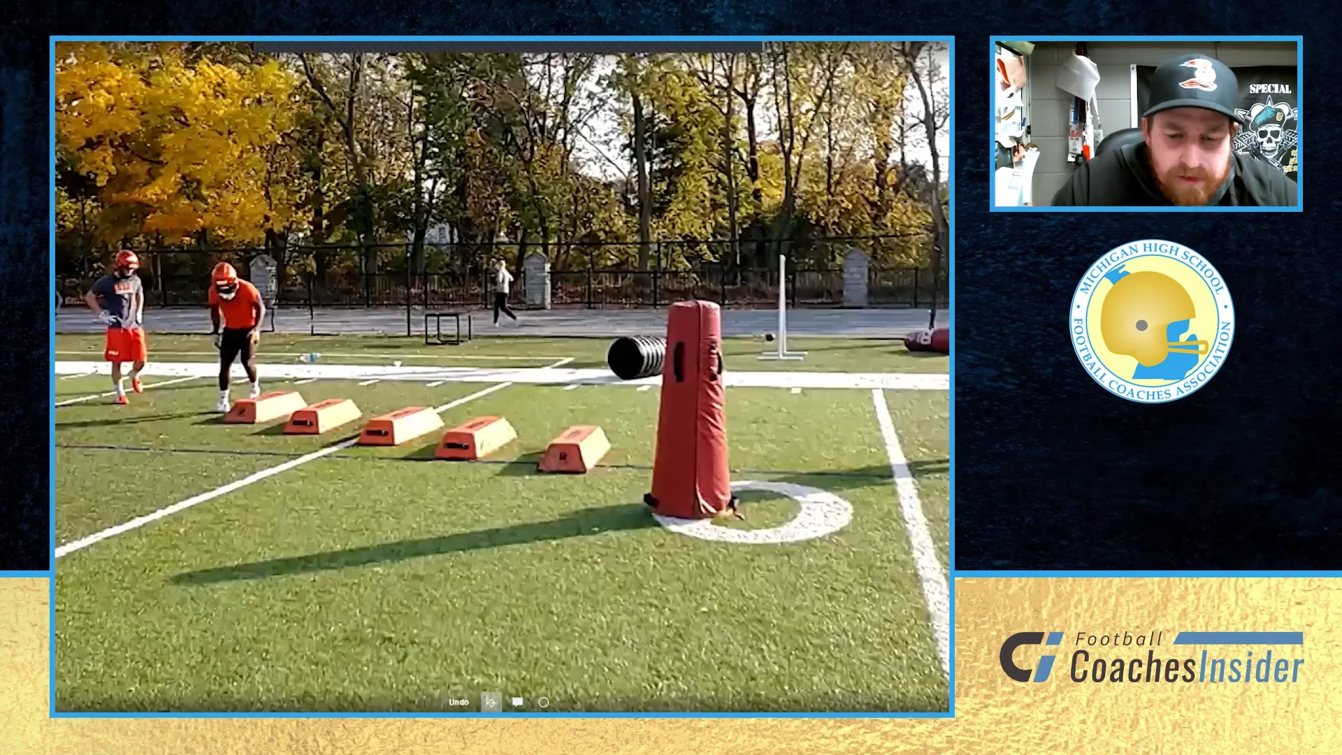 Bags Tackling Drill with Branden Jakubcin - Heidelberg Univ.
