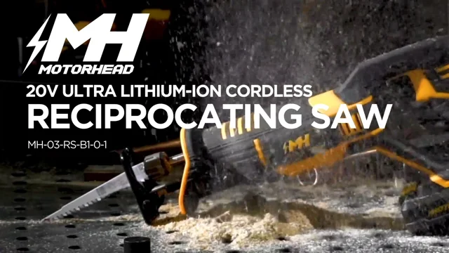 MOTOHEAD 20V ULTRA Li-Ion Cordless Reciprocating Saw – MOTORHEAD