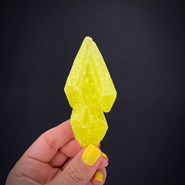 Sulfur - SULF21-02 - El Desierto mine - Bolivia Mineral Specimen