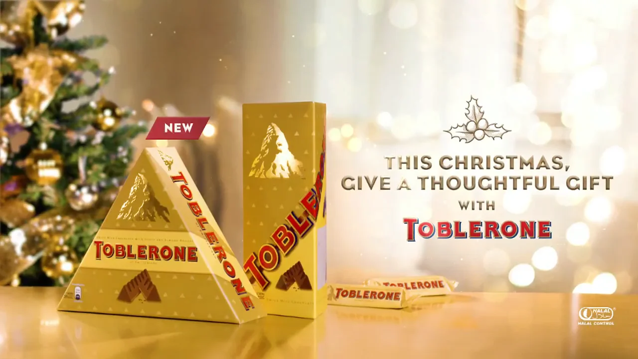 Be More Thoughtful This Christmas! Give a Unique Gift with the Golden  Toblerone Christmas Pack - COOK MAGAZINE