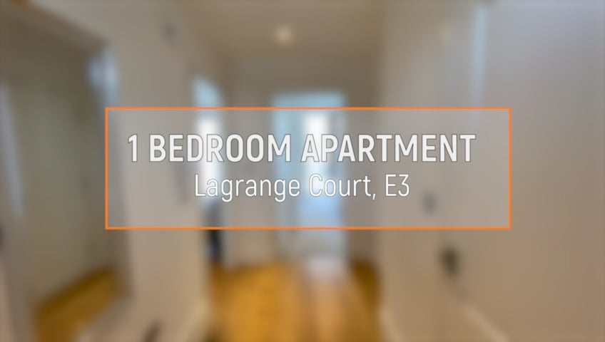 1 bedroom apartment Lagrange Court E3 on Vimeo