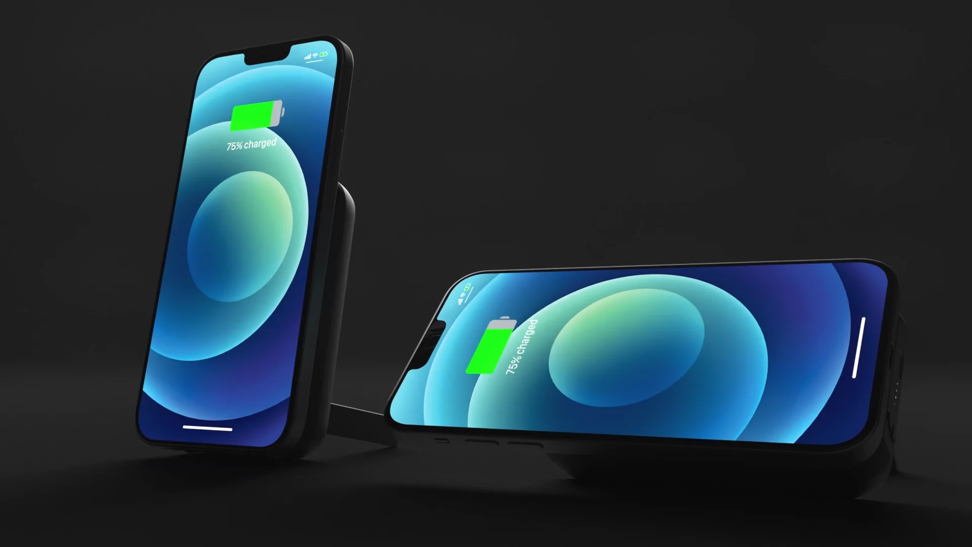 Zens Magnetic Single Powerbank with stand | wireless