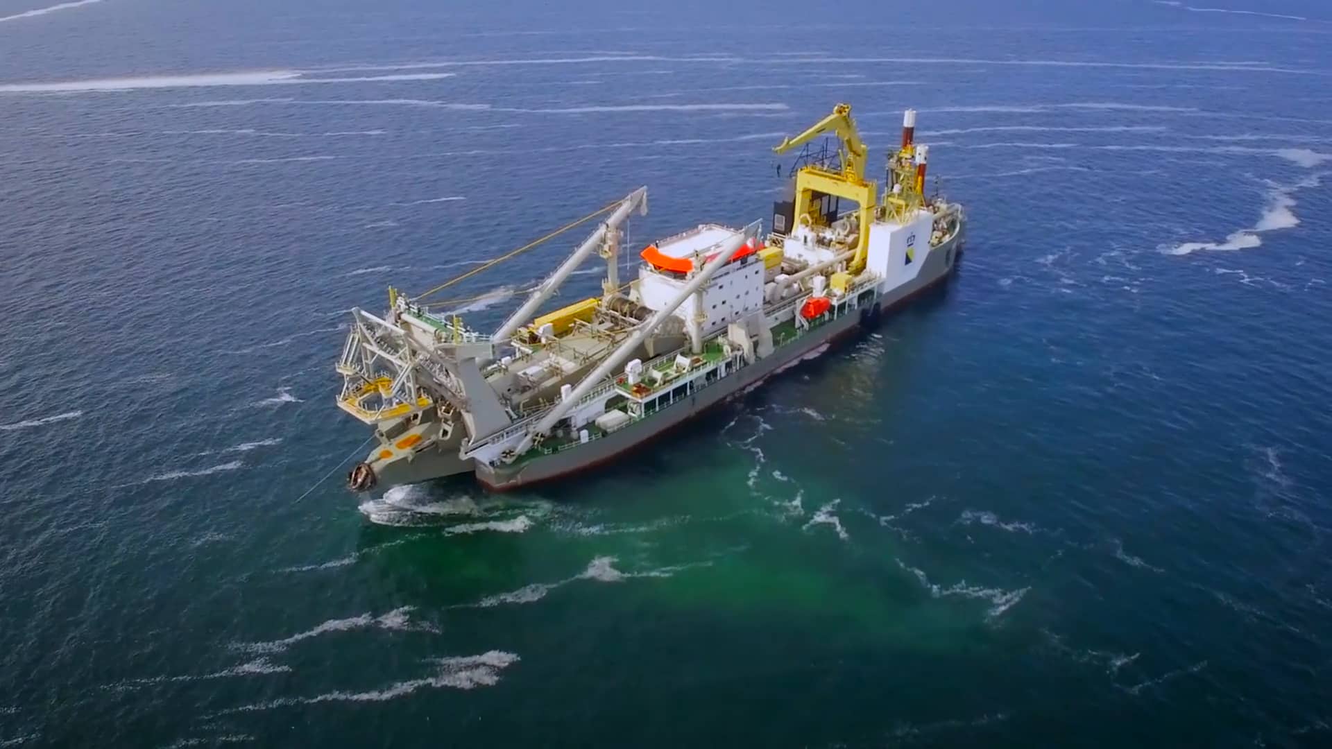 Boskalis cutter suction dredger Helios on Vimeo